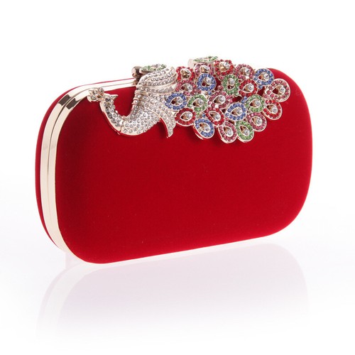 Wedding Womens Bags Evening Handbags Vintage Clutch Purse Sequins Beads Pearls - Picture 45 of 59