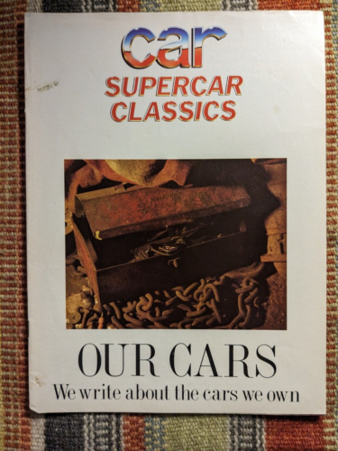 Supercar Classics Car Magazine Our Cars supplement LJK Setright Ronald Barker + - Zdjęcie 1 z 3