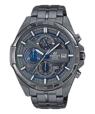 Casio EDIFICE Gray Series Stopwatch Water Resistance Gray Ion  EFR-556GY-1A