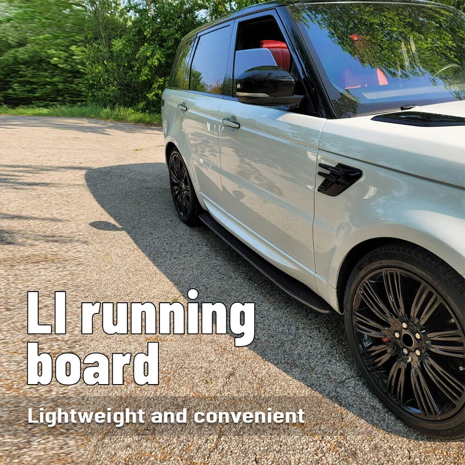 Running Boards for Land Rover Range Rover Sport 2013-2022 Side Steps Nerf Bar Foto 3 de 4