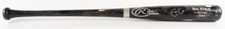 GAVIN CECCHINI GAME USED & AUTOGRAPHED RAWLINGS BIG STICK BAT w/ JSA COA NY METS