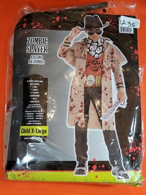A2Z 4 Kids Jungen Zombie Häftling Halloween Kostüm – Set Mit Oberteil, Kappe & Handschellen