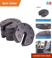 USA-Made 30 lb Canopy Weights Set for Stable Tents - Easy No-Pinch Install