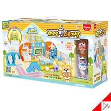 Pororo PET SCHOOL BAG Role Play Set 2pc Figure Kids Toy-Song,Melody/ Korea TV