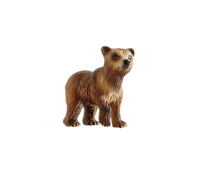 BULLYLAND    69399  '' Braunbär Junges '', NEU mit Fähnchen, DHL-Paketversand