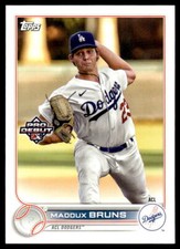 2022 Topps Pro Debut  #PD-174 Maddux Bruns - ACL Dodgers