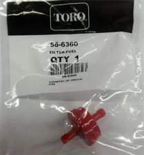 Toro Fuel Filter #56-6360