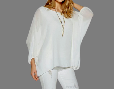 quiz batwing top
