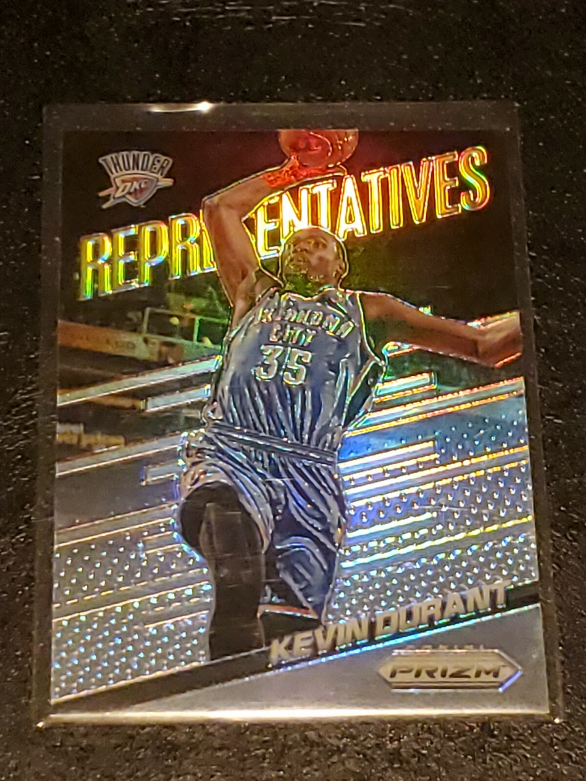 Kevin Durant 14-15 Panini Prizm Representatives #1 Okla  City Thunder Refractor