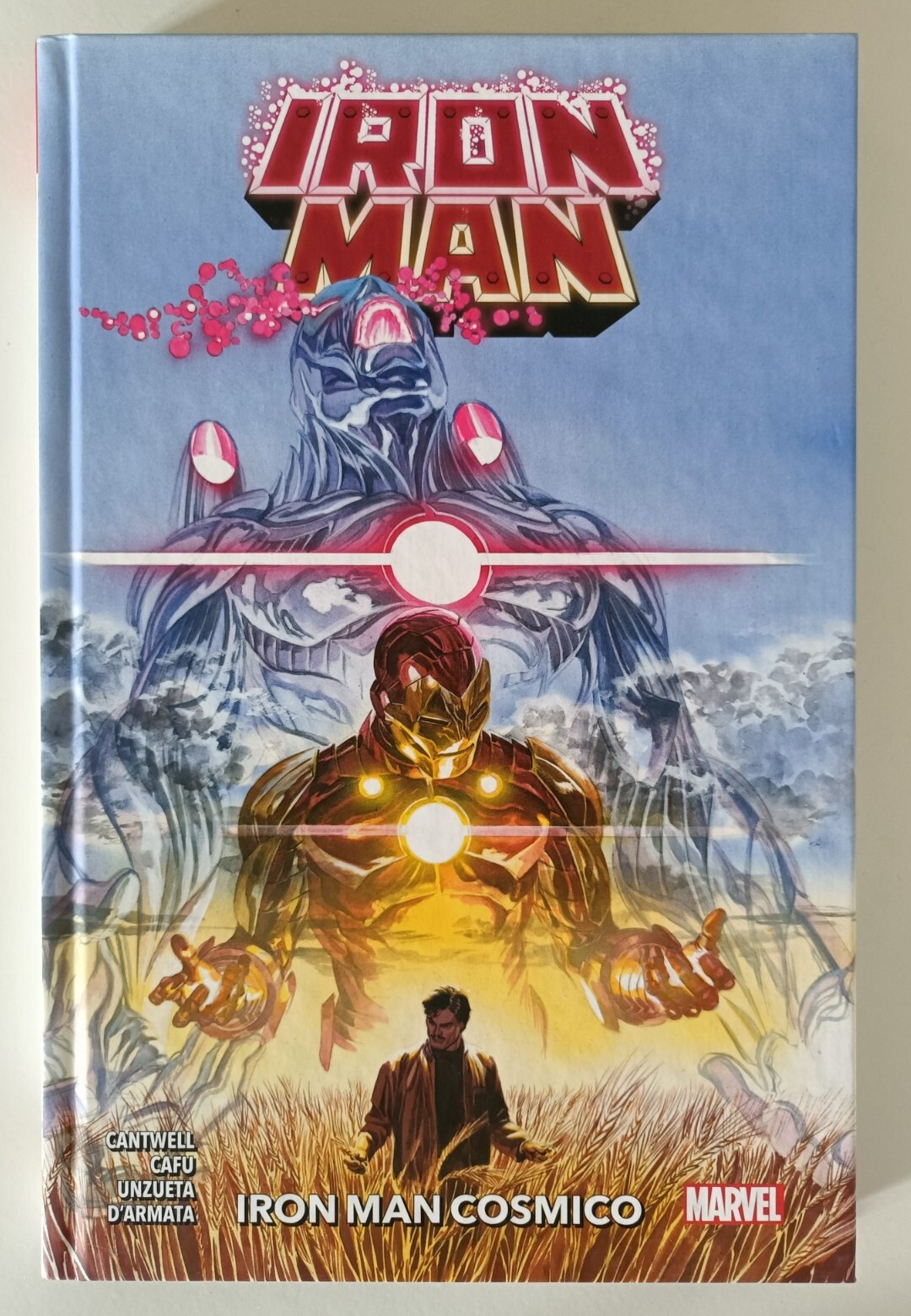 IRON MAN 3 😎 IRON MAN COSMICO Hellcat Panini Marvel Collection Cantwell NUOVO