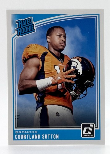 2018 Donruss #312 Courtland Sutton RC Denver Broncos