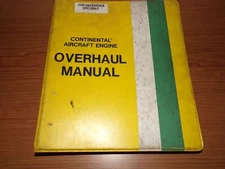 GTS10-520 Engine Overhaul Manual 1972 Continental X-30045A
