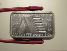 1981 Amark Chunky Ignot 1 Oz Silver Bar 85.00 per troy oz