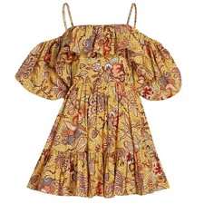 Ulla Johnson Floral Calla Lilly Lila Minidress Size 4