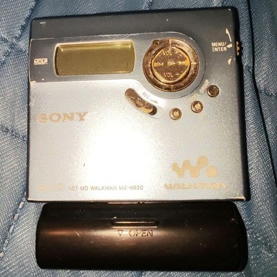 Sony MD Walkman MZ-N920 Portable MD Player G-PROTECTION MiniDisc Parts C184