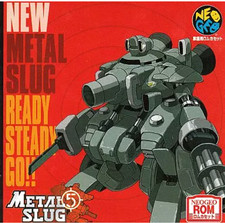 Metal Slug 5 Neo Geo AES SNK Playmore 2004 Action Shooting Game Cartridge Tested