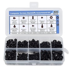 Universal Motherboard Screws Assortment Kit 400PCS Computer Hardware Screws