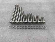 Small Block Ford 289 302 351w D Sbf Water Pump Timing Cover Bolts Stainless Kit Small Block Ford 289 302 351w D Sbf Water Pump Timing Cover Bolts Stainless Kit