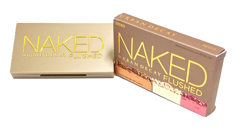 Urban Decay Naked Flushed - Nooner - Bronzer Highlighter & Blush NEW IN BOX - Image 3 of 4