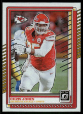 2025 Panini Donruss Optic #82 Chris Jones Kansas City Chiefs football card