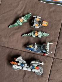 LEGO Agents 2.0 8968 River Heist Near Complete + Bonus Motorcycle Crocs Figs