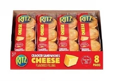 RITZ Cheese Sandwich Crackers 1.35 oz (8-Packs)