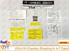Suzuki Sj 413 Samurai Stickers Decals Set Suzuki Sj 413 Samurai Stickers Decals Set