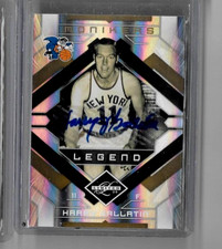 HARRY GALLATIN 2009 LEAF LEGEND GOLD MONIKERS CERTIFIED AUTOGRAPH#/25
