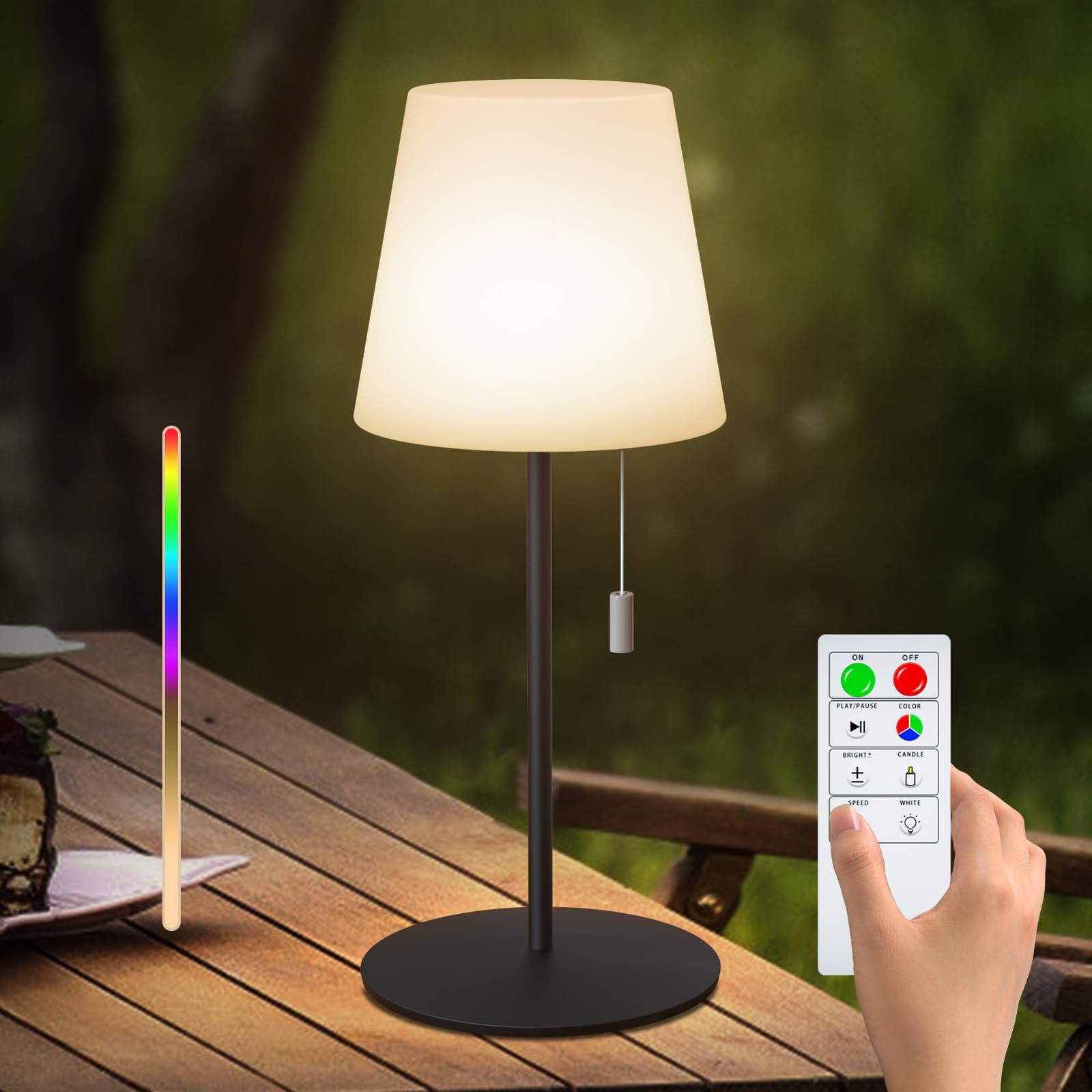Set Lampade LED Postlucky per Ristoranti: Senza Fili e Impermeabili IP44