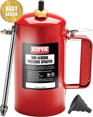 #ad #ad 32oz Non Aerosol Pressure Sprayer Refillable Steel Pump Oil Solvent Bottle $77.99