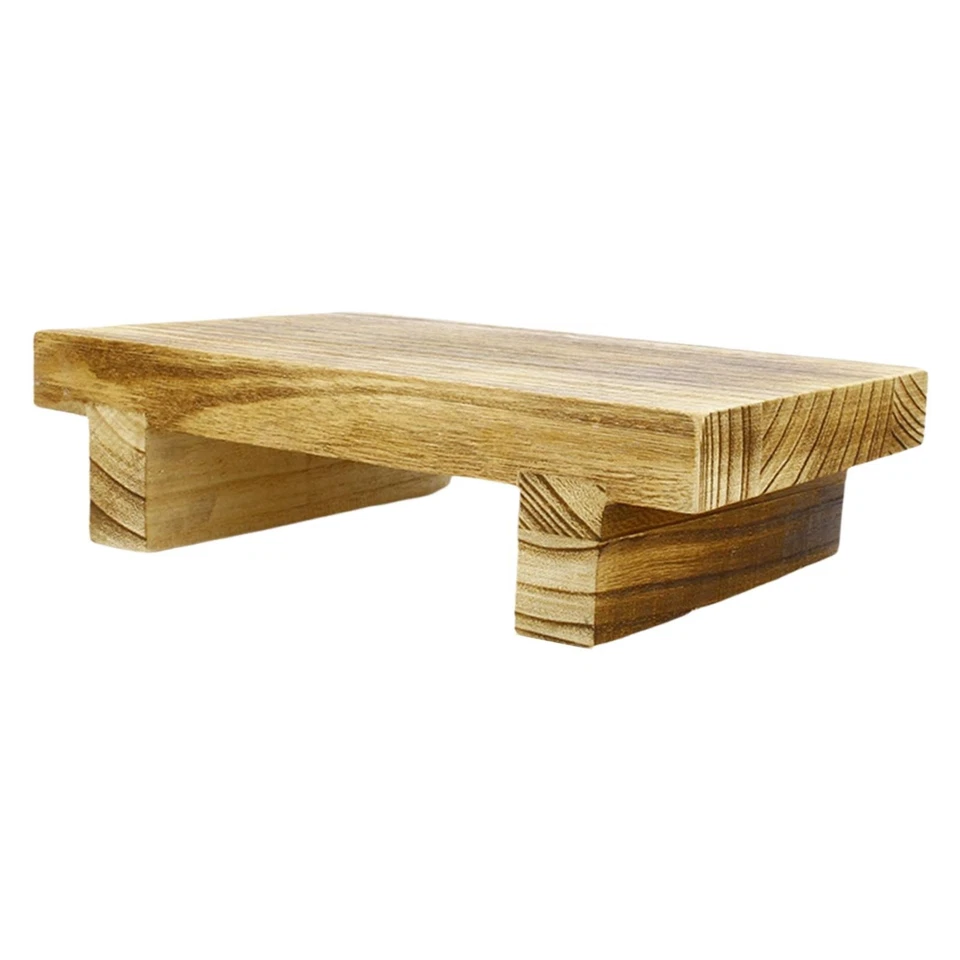 Bedside Step Stool Under Desk Rectangle One Step Stool for Adults Kids High Bed - Image 2 of 4