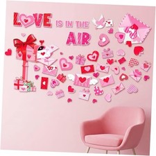 Pcs Valentine's Day Wall Stickers Valentine's Day Bulletin Board 49 Envelope