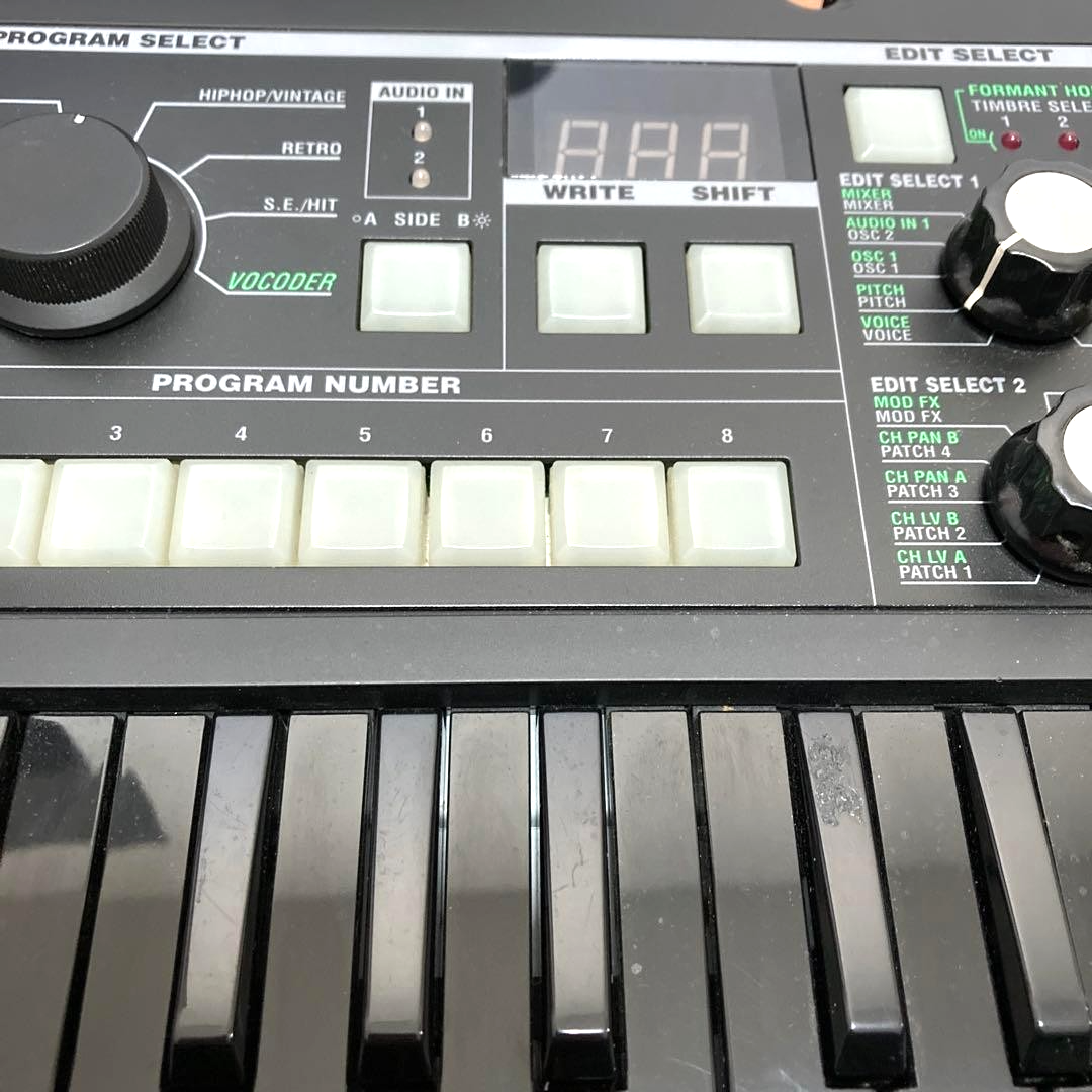 KORG microKORG Synthesizer Vocoder Keyboard Black x Black Limited