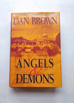 Angels & Demons by Dan Brown,  1st Edition Hardcover 