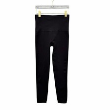Spanx Sz XL Black Compression Sporty High Waisted Everyday Sporty Leggings
