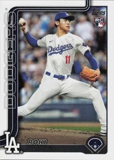 Roki Sasaki RC 2025 Topps #558 ROOKIE MLB Dodgers ID:144267