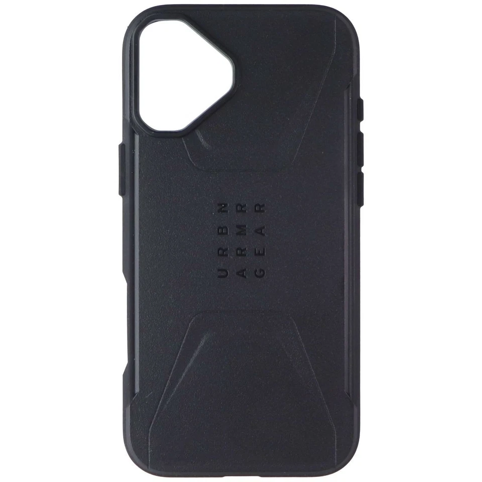 Urban Armor Gear Civilian Case Per MagSafe Per Apple iPhone 16 Plus - Nero - Immagine 2 di 3