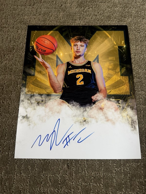 Winters Grady Autograph Signed 8x10 Michigan Edit