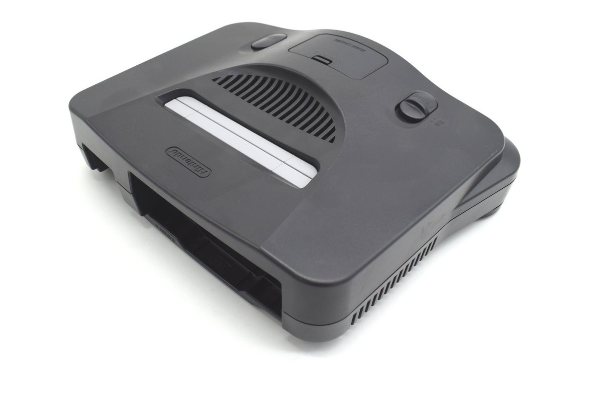 Nintendo 64 Console Only N64 NTSC J Grey Japanese Version Working