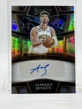 2022-23 Panini Select Holofoil Prizm #SS-ASG / ALPEREN SENGUN (AUTO) Rockets