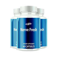 3-Pack Nerve Fresh Capsules for Nerve Health & Function Support (180 Capsules)