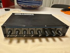 Mezclador estéreo profesional Shure SCM262 mezclador en rack de 6 canales instalación PA excelente estado
