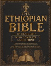 The Ethiopian Bible in English with Complete Large Print  the Collection of the