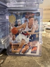 1996 NBA Hoops Steve Nash Rookie Card #304 Basketball MINT Pack Fresh!. rookie card picture