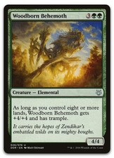 Woodborn Behemoth #26 (NM) Nissa vs. Ob Nixilis DDR Magic MTG