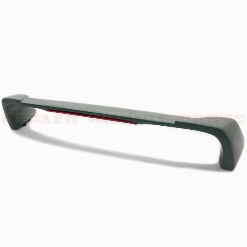 For Hyundai Tiburon 2003-2008 Tall Rear Spoiler Wing Fin w/LED Light PRIMER — 第 3/4 张图片