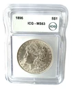 1896 MORGAN SILVER DOLLAR MS-63