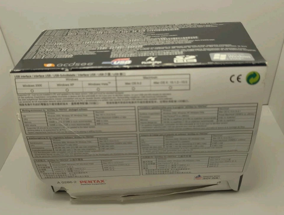 Pentax Optio E50 Digitalkamera | Point & Shoot Kamera - Bild 3 von 4