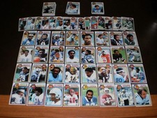 1979 Topps Vintage Football set Lot 116 Diff Cards Delamielleure Armstrong