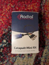Radial Engineering Catapult Mini RX Passive Cat 5 to XLR Male Audio Snake